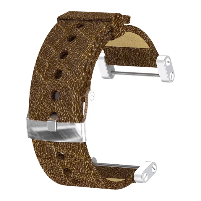 Brązowy skórzany pasek do Suunto Core Brązowy skórzany pasek do Suunto Core