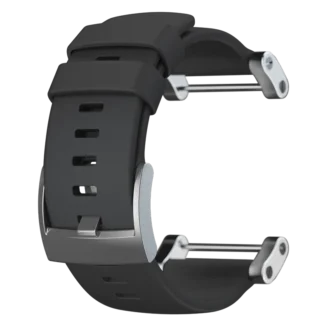 Czarny płaski pasek silikonowy Suunto Core – pasek do modeli Core