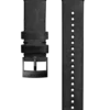 Czarny skórzany pasek do zegarka Suunto 24 mm do noszenia w mieście Czarny skórzany pasek do zegarka Suunto 24 mm do noszenia w mieście