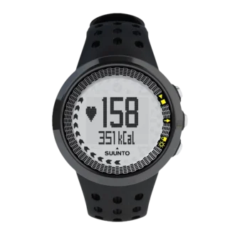 Czarny zegarek fitness Suunto m5 do uprawiania wielu dyscyplin sportowych