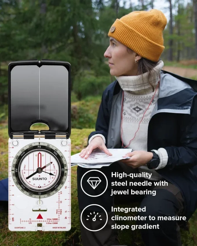Kompas lustrzany i celowniczy Suunto mc-2/360/in/d/nh Kompas lustrzany i celowniczy Suunto mc-2/360/in/d/nh