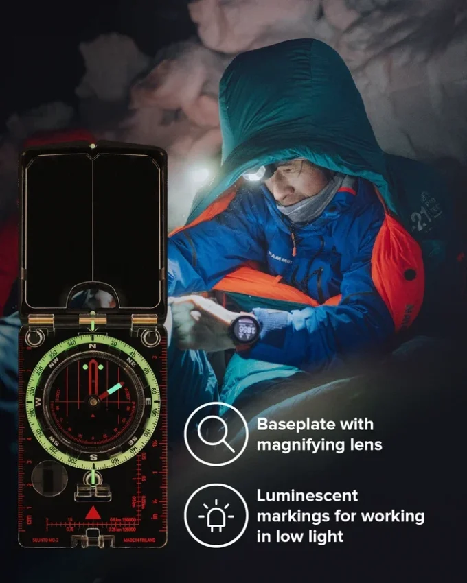Kompas lustrzany i celowniczy Suunto mc-2/360/in/d/nh Kompas lustrzany i celowniczy Suunto mc-2/360/in/d/nh