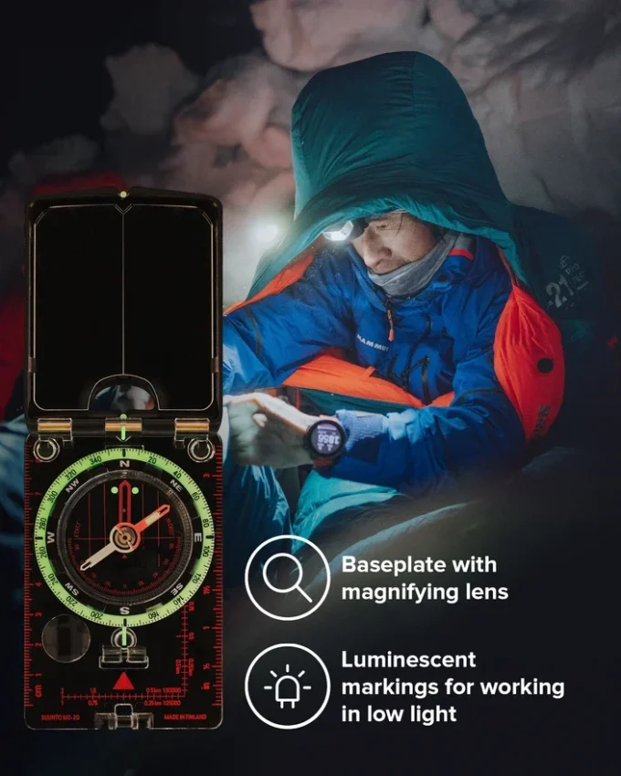 Kompas lustrzany Suunto MC-2 G – profesjonalny kompas lustrzany Kompas lustrzany Suunto MC-2 G – profesjonalny kompas lustrzany