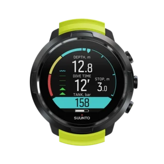 Komputer nurkowy Suunto D5 Black Lime dla początkujących