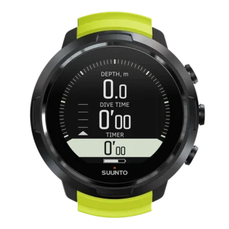 Komputer nurkowy Suunto D5 Black Lime dla początkujących