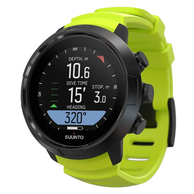 Komputer nurkowy Suunto D5 Black Lime dla początkujących Komputer nurkowy Suunto D5 Black Lime dla początkujących