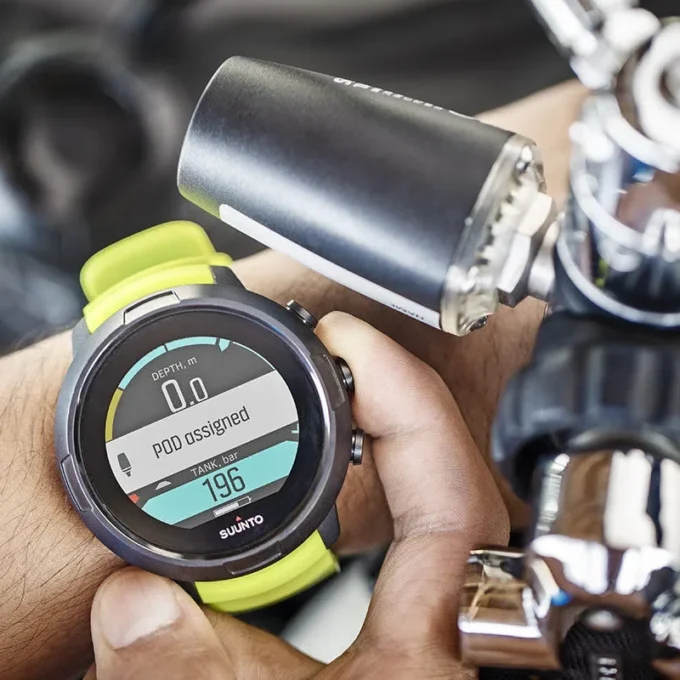 Komputer nurkowy Suunto D5 Black Lime dla początkujących Komputer nurkowy Suunto D5 Black Lime dla początkujących