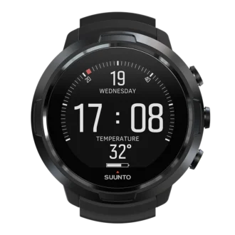 Komputer nurkowy Suunto D5 w całości w kolorze All Black z kolorowym ekranem i wymiennymi