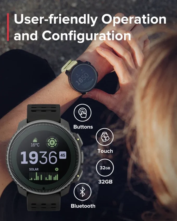 Odnowiony Suunto Vertical Solar All Black Odnowiony Suunto Vertical Solar All Black