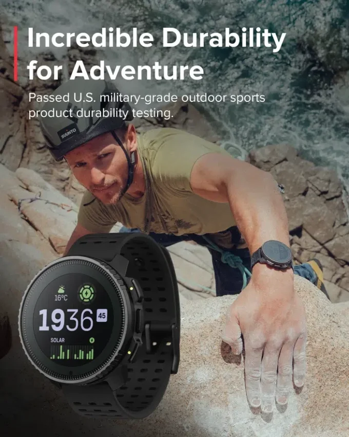 Odnowiony Suunto Vertical Solar All Black Odnowiony Suunto Vertical Solar All Black