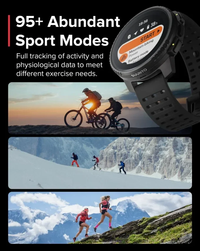 Odnowiony Suunto Vertical Solar All Black Odnowiony Suunto Vertical Solar All Black