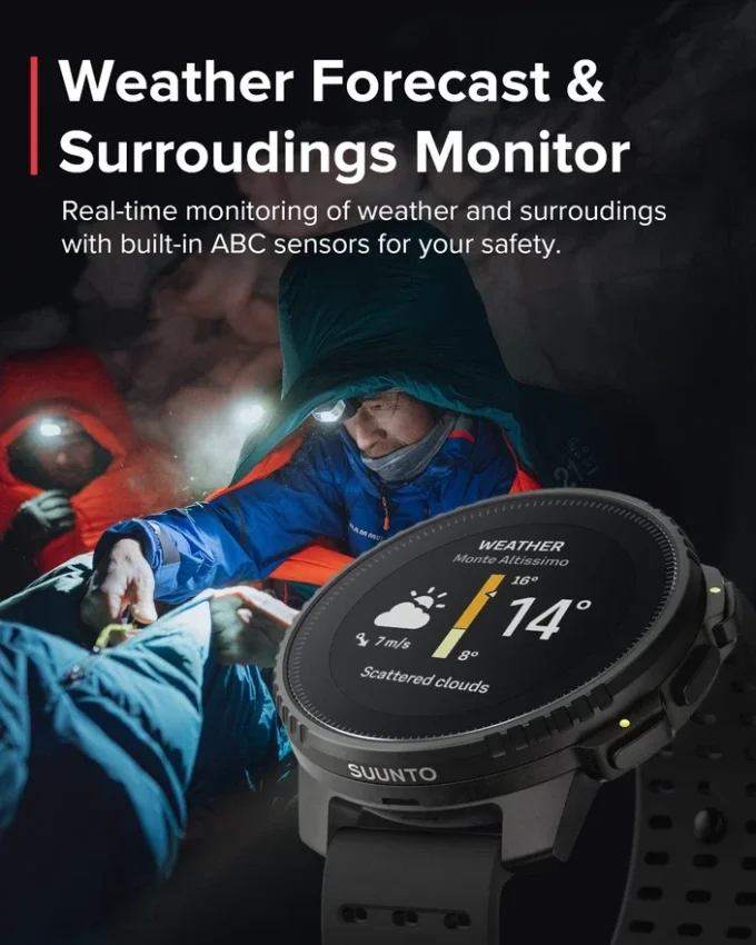 Odnowiony Suunto Vertical Solar All Black Odnowiony Suunto Vertical Solar All Black