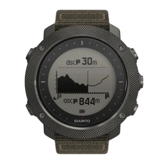 Odnowiony zegarek Suunto Traverse Alpha Foliage – zegarek outdoorowy z GPS/GLONASS