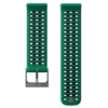 Pasek silikonowy Suunto 22 mm Athletic 9 w kolorze zielonym sosnowym, rozmiary S+M
