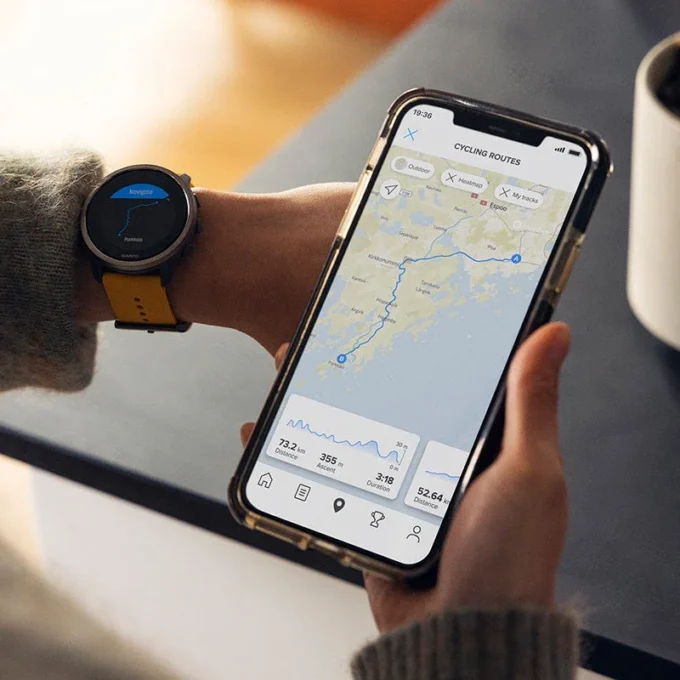 Suunto 5 Peak ochre – lekki zegarek multisportowy do treningu, odkrywania i dbania o dobre samopoczucie Suunto 5 Peak ochre – lekki zegarek multisportowy do treningu, odkrywania i dbania o dobre samopoczucie