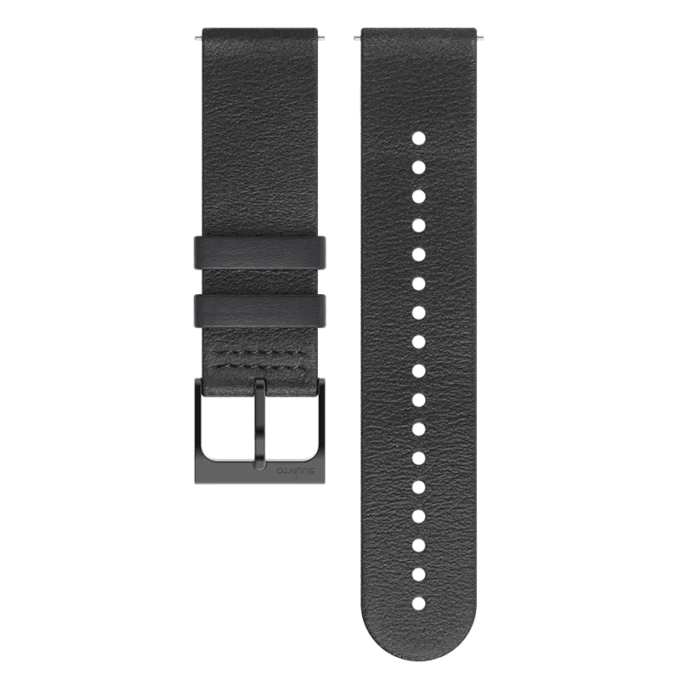 Pasek skórzany Suunto 22 mm urban 6, All Black, rozmiar M