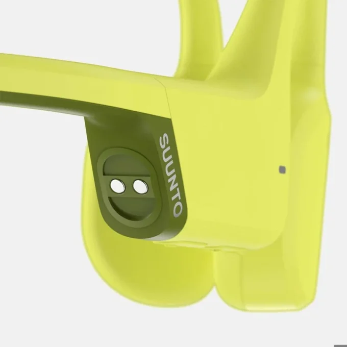 Słuchawki Suunto Sonic w kolorze limonkowym z przewodnictwem kostnym Słuchawki Suunto Sonic w kolorze limonkowym z przewodnictwem kostnym