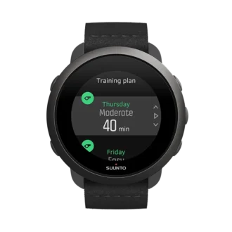 Suunto 3 All Black – kompaktowy zegarek sportowy dla zdrowia i dobrego samopoczucia