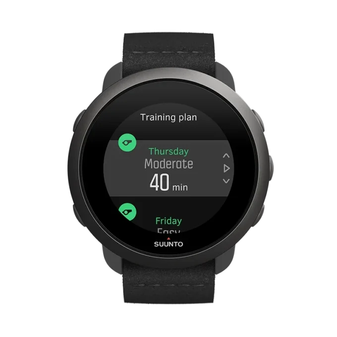 Suunto 3 All Black – kompaktowy zegarek sportowy dla zdrowia i dobrego samopoczucia
