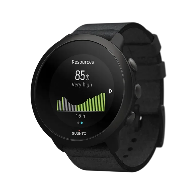 Suunto 3 All Black – kompaktowy zegarek sportowy dla zdrowia i dobrego samopoczucia