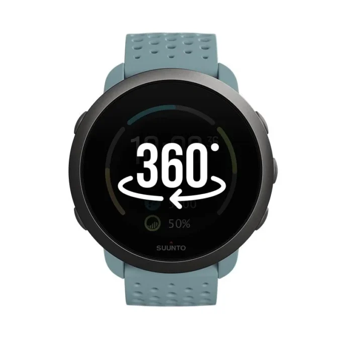 Suunto 3 moss grey – kompaktowy zegarek sportowy dla zdrowia i dobrego samopoczucia