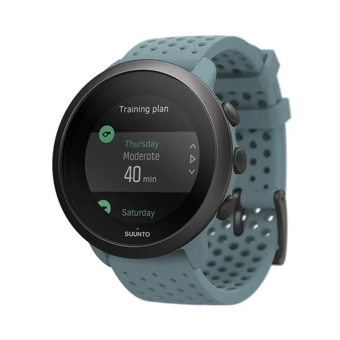 Suunto 3 moss grey – kompaktowy zegarek sportowy dla zdrowia i dobrego samopoczucia