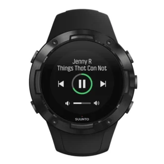 Suunto 5 All Black – kompaktowy sportowy zegarek GPS o doskonałej żywotności baterii