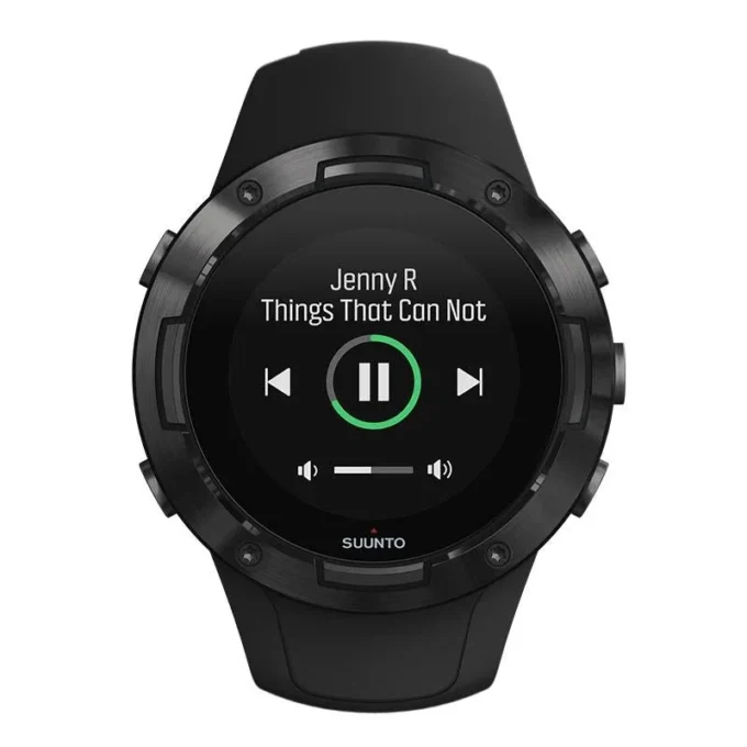 Suunto 5 All Black – kompaktowy sportowy zegarek GPS o doskonałej żywotności baterii