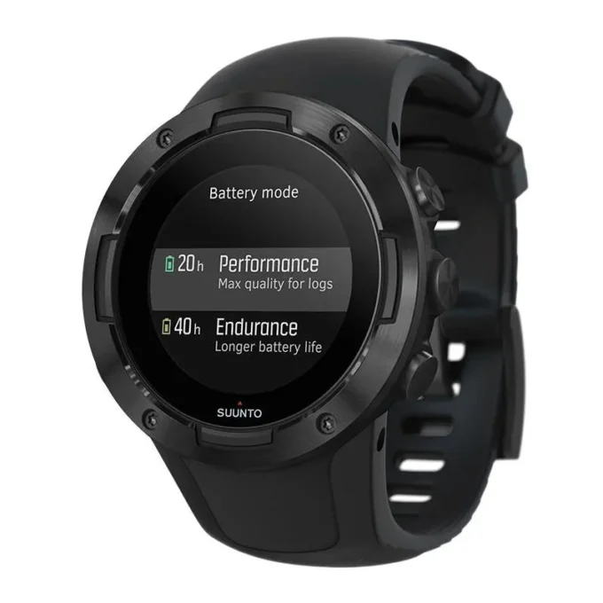Suunto 5 All Black – kompaktowy sportowy zegarek GPS o doskonałej żywotności baterii