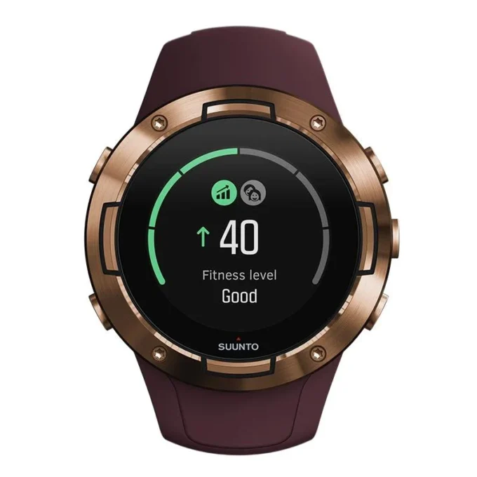 Suunto 5 burgundy copper – kompaktowy sportowy zegarek GPS o doskonałej żywotności baterii