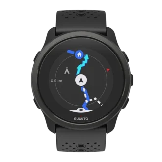 Suunto 5 Peak All Black – sportowy zegarek do treningu