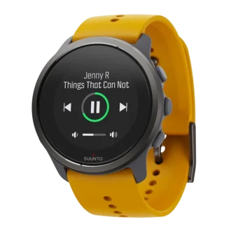 Suunto 5 Peak ochre – lekki zegarek multisportowy do treningu, odkrywania i dbania o dobre samopoczucie