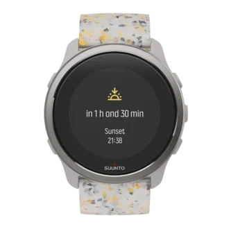 Suunto 5 Peak Ridge Sand Multicolor – lekki zegarek multisportowy do treningu, odkrywania świata i dbania o dobre samopoczucie