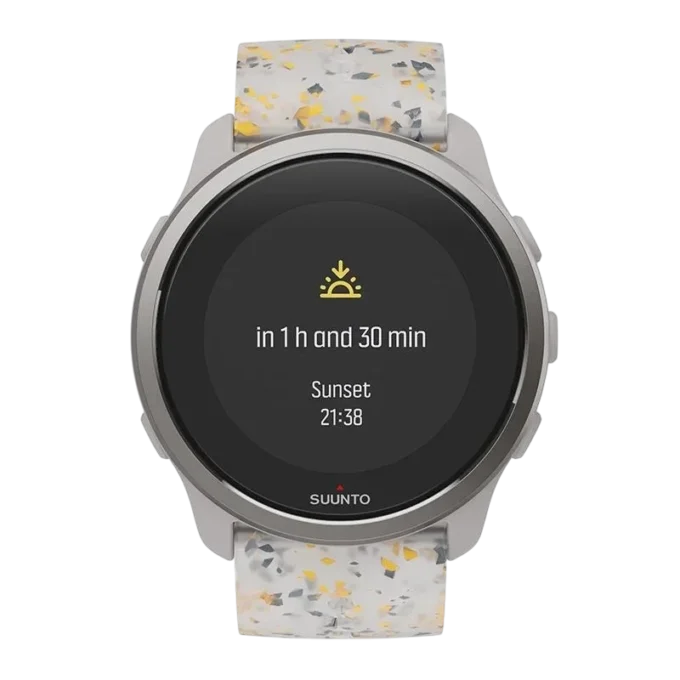 Suunto 5 Peak Ridge Sand Multicolor – lekki zegarek multisportowy do treningu, odkrywania świata i dbania o dobre samopoczucie Suunto 5 Peak Ridge Sand Multicolor – lekki zegarek multisportowy do treningu, odkrywania świata i dbania o dobre samopoczucie