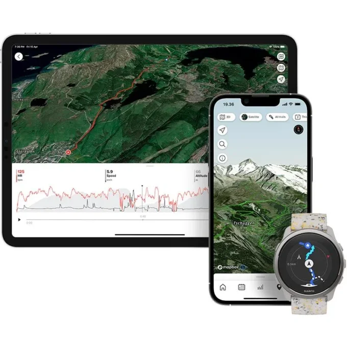 Suunto 5 Peak Ridge Sand Multicolor – lekki zegarek multisportowy do treningu, odkrywania świata i dbania o dobre samopoczucie Suunto 5 Peak Ridge Sand Multicolor – lekki zegarek multisportowy do treningu, odkrywania świata i dbania o dobre samopoczucie