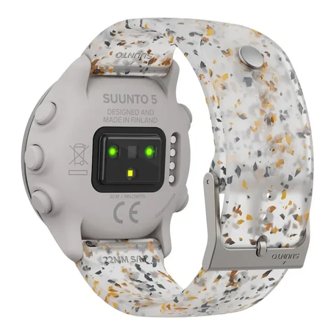 Suunto 5 Peak Ridge Sand Multicolor – lekki zegarek multisportowy do treningu, odkrywania świata i dbania o dobre samopoczucie Suunto 5 Peak Ridge Sand Multicolor – lekki zegarek multisportowy do treningu, odkrywania świata i dbania o dobre samopoczucie
