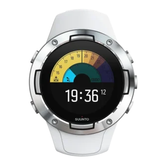 Suunto 5 white – kompaktowy sportowy zegarek GPS o doskonałej żywotności baterii