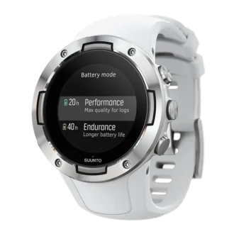 Suunto 5 white – kompaktowy sportowy zegarek GPS o doskonałej żywotności baterii