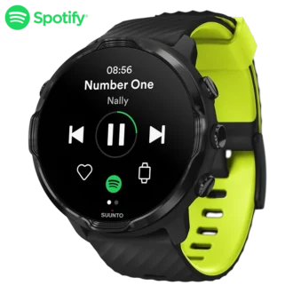 Suunto 7 black lime – smartwatch z wszechstronnymi funkcjami sportowymi