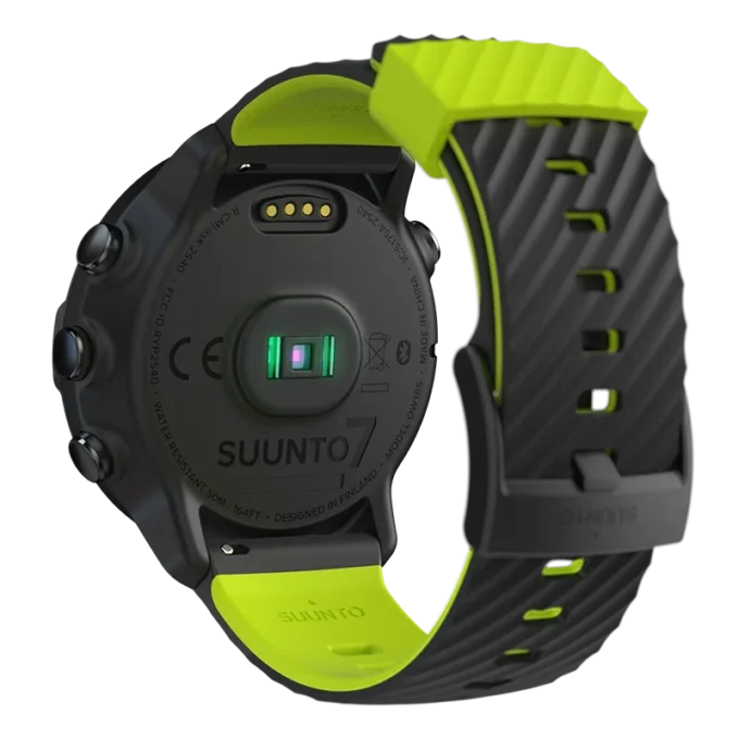 Suunto 7 black lime – smartwatch z wszechstronnymi funkcjami sportowymi