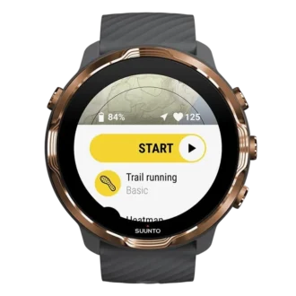 Suunto 7 graphite copper – smartwatch z wszechstronnymi funkcjami sportowymi