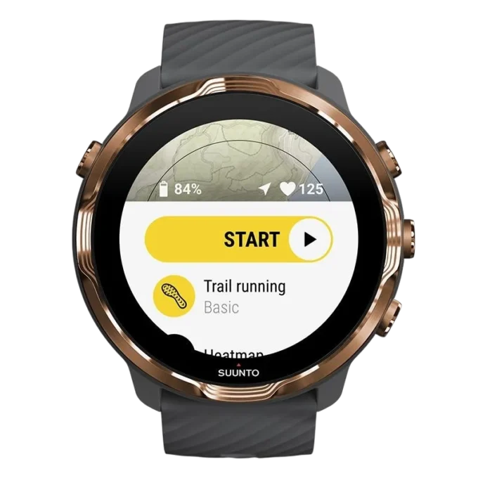 Suunto 7 graphite copper – smartwatch z wszechstronnymi funkcjami sportowymi