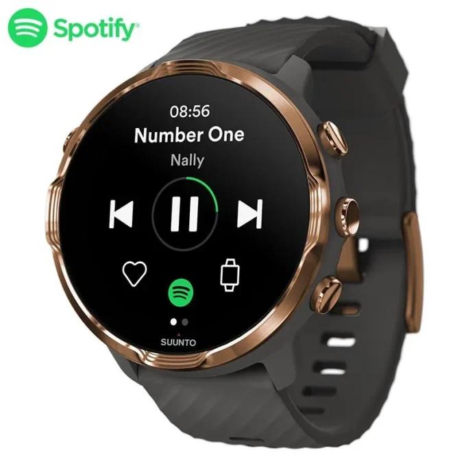 Suunto 7 graphite copper – smartwatch z wszechstronnymi funkcjami sportowymi