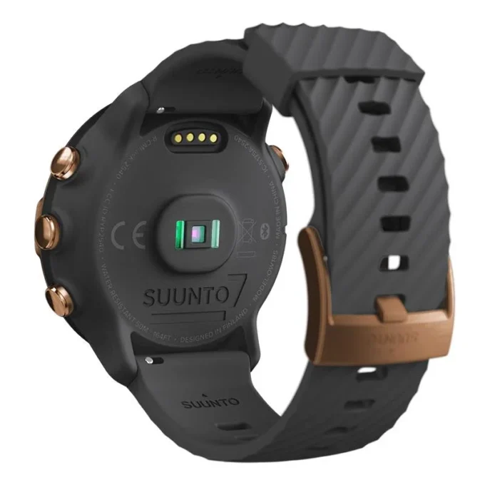 Suunto 7 graphite copper – smartwatch z wszechstronnymi funkcjami sportowymi