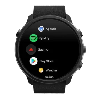 Suunto 7 matowy czarny tytan – smartwatch z wszechstronnymi funkcjami sportowymi