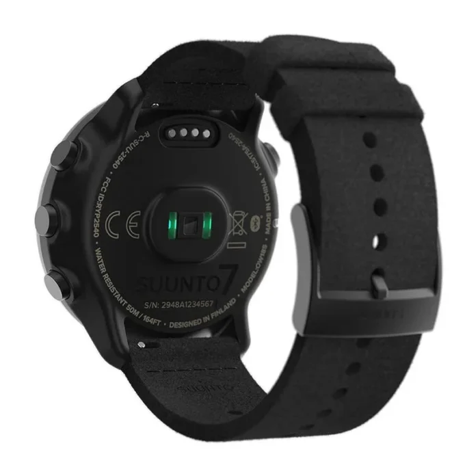 Suunto 7 matowy czarny tytan – smartwatch z wszechstronnymi funkcjami sportowymi