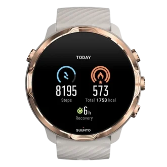 Suunto 7 w kolorze piaskowym z różowym złotem – smartwatch z wszechstronnymi funkcjami sportowymi