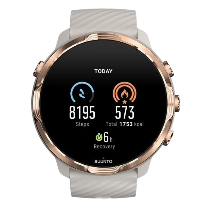 Suunto 7 w kolorze piaskowym z różowym złotem – smartwatch z wszechstronnymi funkcjami sportowymi