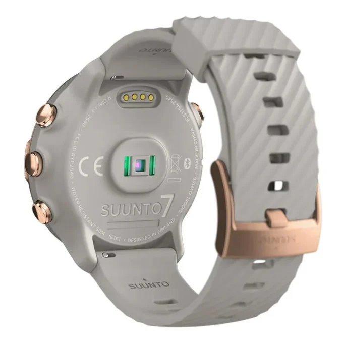 Suunto 7 w kolorze piaskowym z różowym złotem – smartwatch z wszechstronnymi funkcjami sportowymi