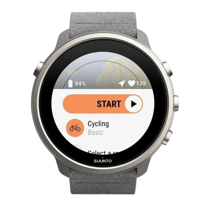 Suunto 7 w kolorze szarym kamiennym z tytanu – smartwatch z wszechstronnymi funkcjami sportowymi